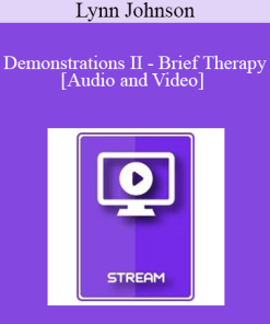 IC92 Workshop 27b - Demonstrations II - Brief Therapy: An Integrative Approach - Lynn Johnson