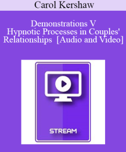 IC92 Workshop 69a - Demonstrations V - Hypnotic Processes in Couples' Relationships - Carol Kershaw