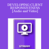IC94 Clinical Demonstration 01 - DEVELOPING CLIENT RESPONSIVENESS - Jeffrey K. Zeig
