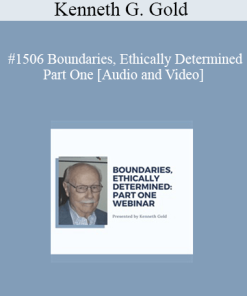 Kenneth G. Gold - #1506 Boundaries