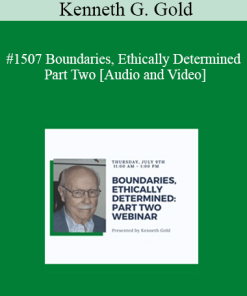 Kenneth G. Gold - #1507 Boundaries