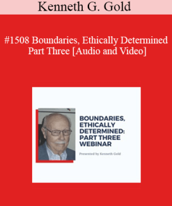 Kenneth G. Gold - #1508 Boundaries