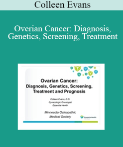 Colleen Evans - Overian Cancer: Diagnosis