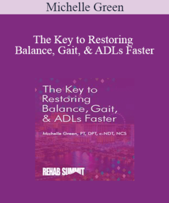Michelle Green - The Key to Restoring Balance
