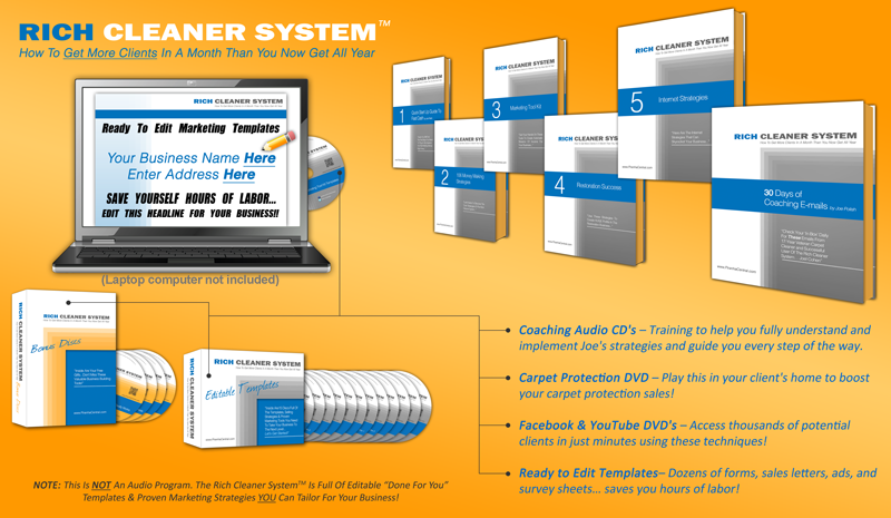 Joe Polish - Rich Cleaner System