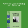 Moshe Feldenkrais - New York Quest Workshop 1981 Audio Set