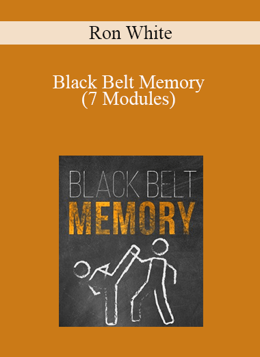 Ron White - Black Belt Memory (7 Modules)