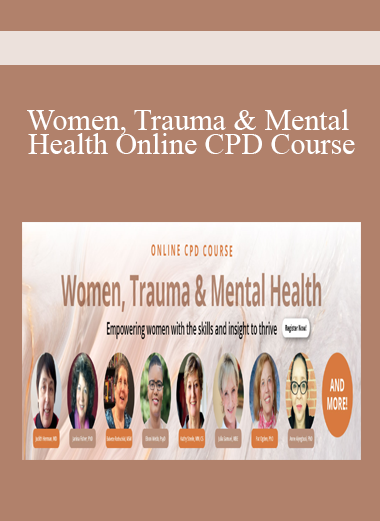 Women, Trauma & Mental Health Online CPD Course