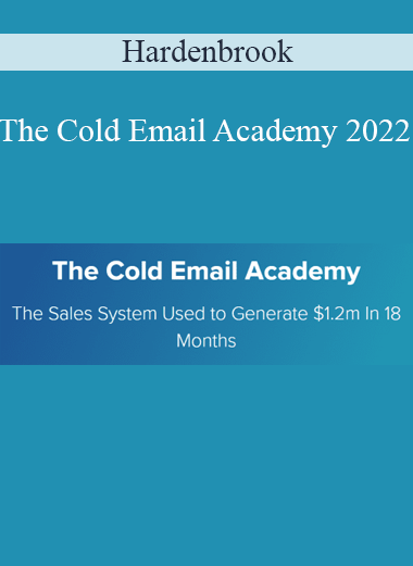 Hardenbrook - The Cold Email Academy 2022