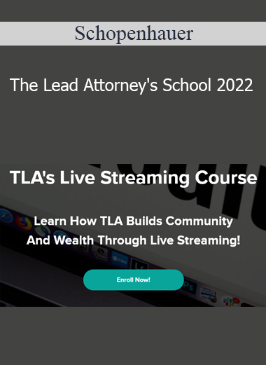 Schopenhauer - The Lead Attorney's School 2022