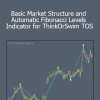 Basic Market Structure and Automatic Fibonacci Levels Indicator for ThinkOrSwim TOS