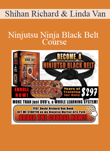 Shihan Richard & Linda Van Donk - Ninjutsu Ninja Black Belt Course