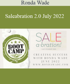 Ronda Wade - Saleabration 2.0 July 2022
