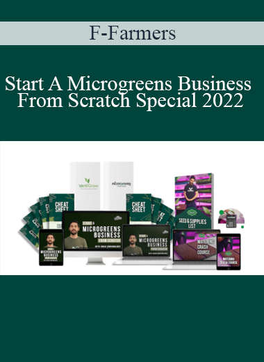 F-Farmers - Start A Microgreens Business From Scratch Special 2022