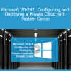 Stone River Elearning - Microsoft 70-247: Configuring and Deploying a Private Cloud with System Center