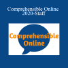 Scott Benedict - Comprehensible Online 2020-Staff