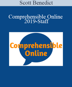 Scott Benedict - Comprehensible Online 2019-Staff