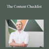 Aidan Coughlan - The Content Checklist