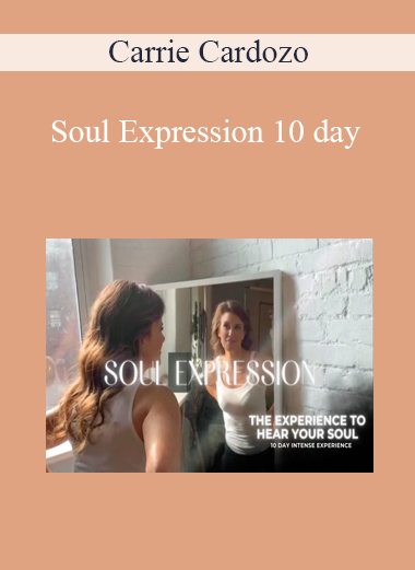 Carrie Cardozo - Soul Expression 10 day