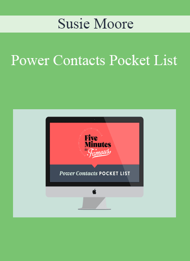 Susie Moore - Power Contacts Pocket List