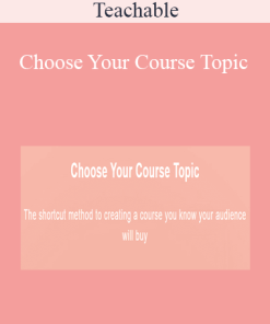 Teachable - Choose Your Course Topic