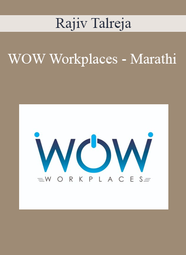 Rajiv Talreja - WOW Workplaces - Marathi