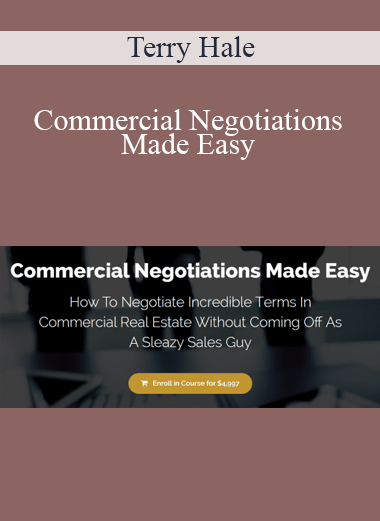 Terry Hale - Commercial Negotiations Made Easy