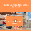 Stone River Elearning - How to Get Free Items Online to Resell