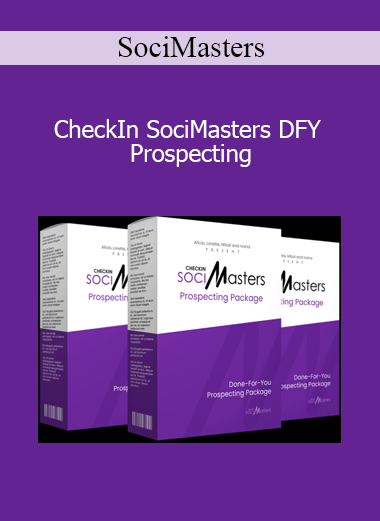 SociMasters- CheckIn SociMasters DFY Prospecting