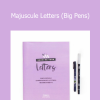 Becca Courtice - Majuscule Letters (Big Pens)