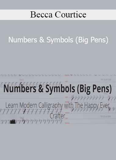 Becca Courtice - Numbers & Symbols (Big Pens)