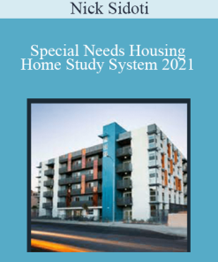 Nick Sidoti - Special Needs Housing Home Study System 2021