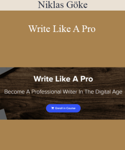Niklas Göke - Write Like A Pro