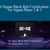 Stone River Elearning - Six Sigma Black Belt Certification: Six Sigma Phase 2 & 3