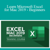 Simon Sez IT - Learn Microsoft Excel for Mac 2019 - Beginners