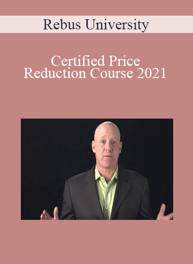 Rebus University - Certified Price Reduction Course 2021