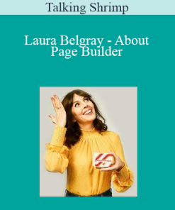 Talking Shrimp - Laura Belgray - About Page Builder