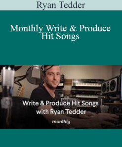 Ryan Tedder - Monthly Write & Produce Hit Songs