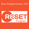 Alex Howard - Reset Program October 2019
