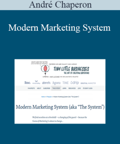 André Chaperon – Modern Marketing System