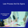Stone River Elearning - Lean Process And Six Sigma