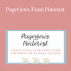 Krista Dickson - Pageviews From Pinterest
