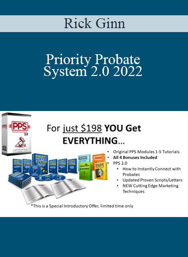 Rick Ginn - Priority Probate System 2.0 2022