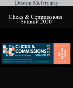 Duston McGroarty - Clicks & Commissions Summit 2020