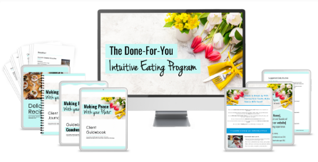Marketing for Health Coaches - Done-for-You Intuitive Eating Program