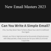 Lukas Resheske - New Email Masters 2023