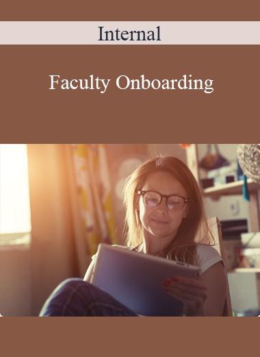 Internal - Faculty Onboarding