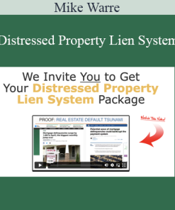 Mike Warren - Distressed Property Lien System