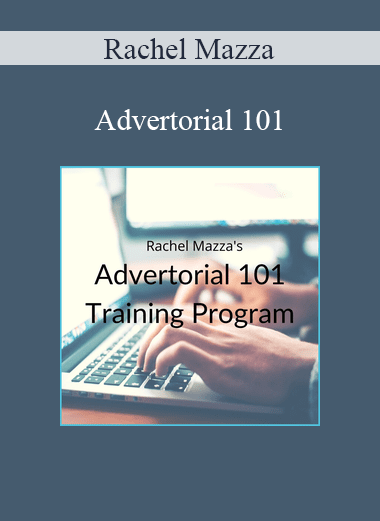 Rachel Mazza - Advertorial 101