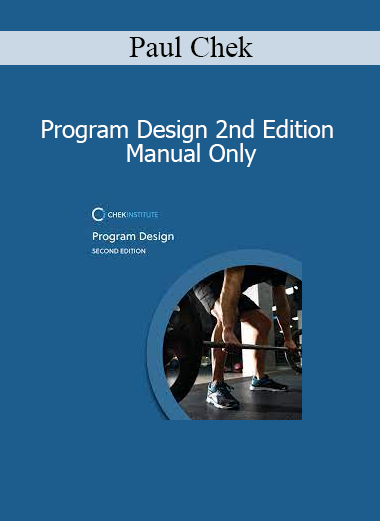 Paul Chek - Program Design 2nd Edition - Manual Only